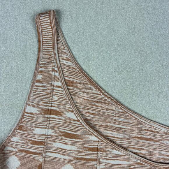 Anthropologie NWT One Shoulder Sweater Top Orange Sz 2X - Picture 4 of 9